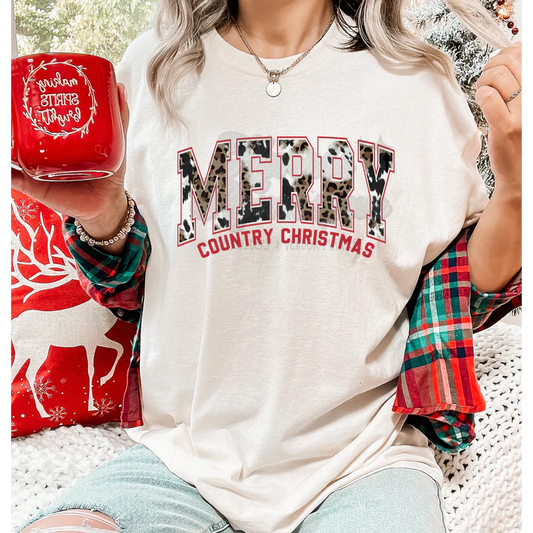 Merry Country Christmas Shirts