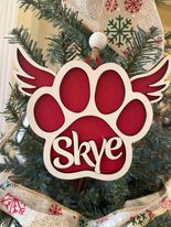 Paws Custom Ornament Benefiting DRM