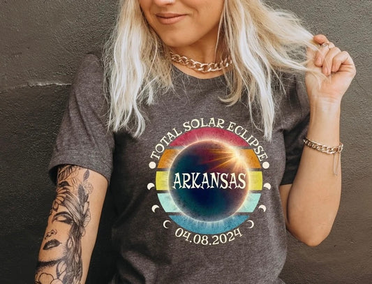 Arkansas Total Eclipse Shirt