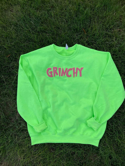 Grinchy 3D Puff Sweatshirt