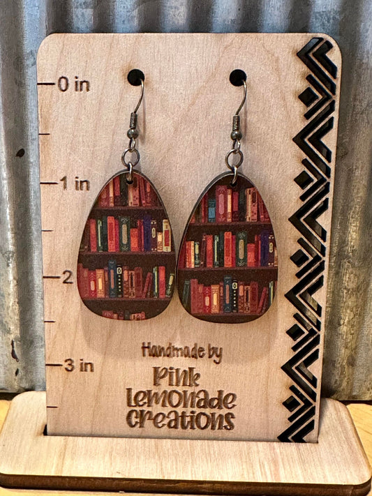 Book Earrings