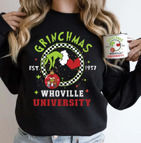 Grinchmas Whoville University Shirt