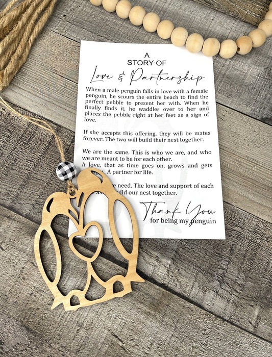 A Story Of Love & Partnership Ornament