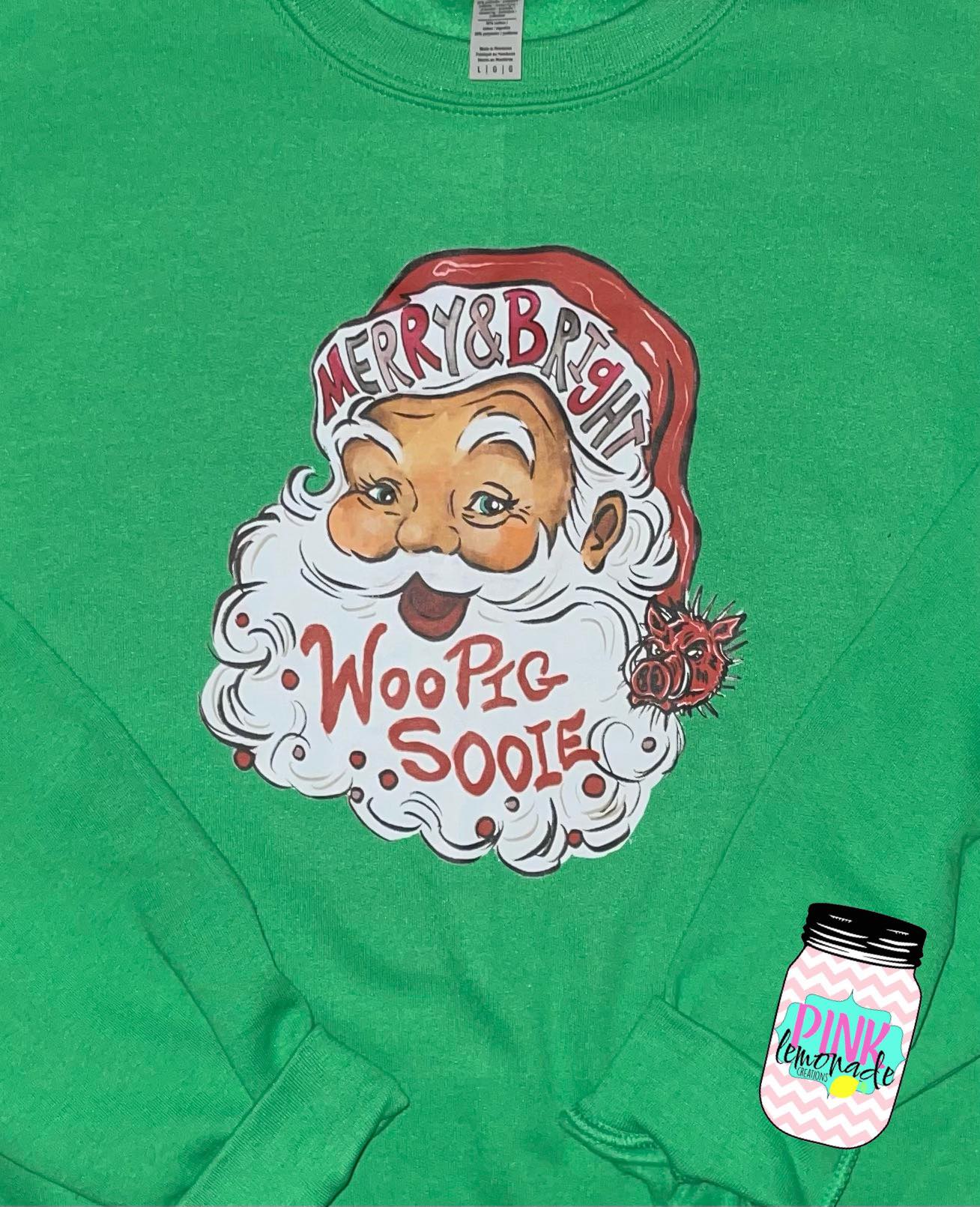 Merry & Bright Woo Pig Sooie Youth Shirts